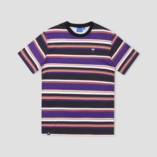 Helas Rayures T-Shirt Purple/Black