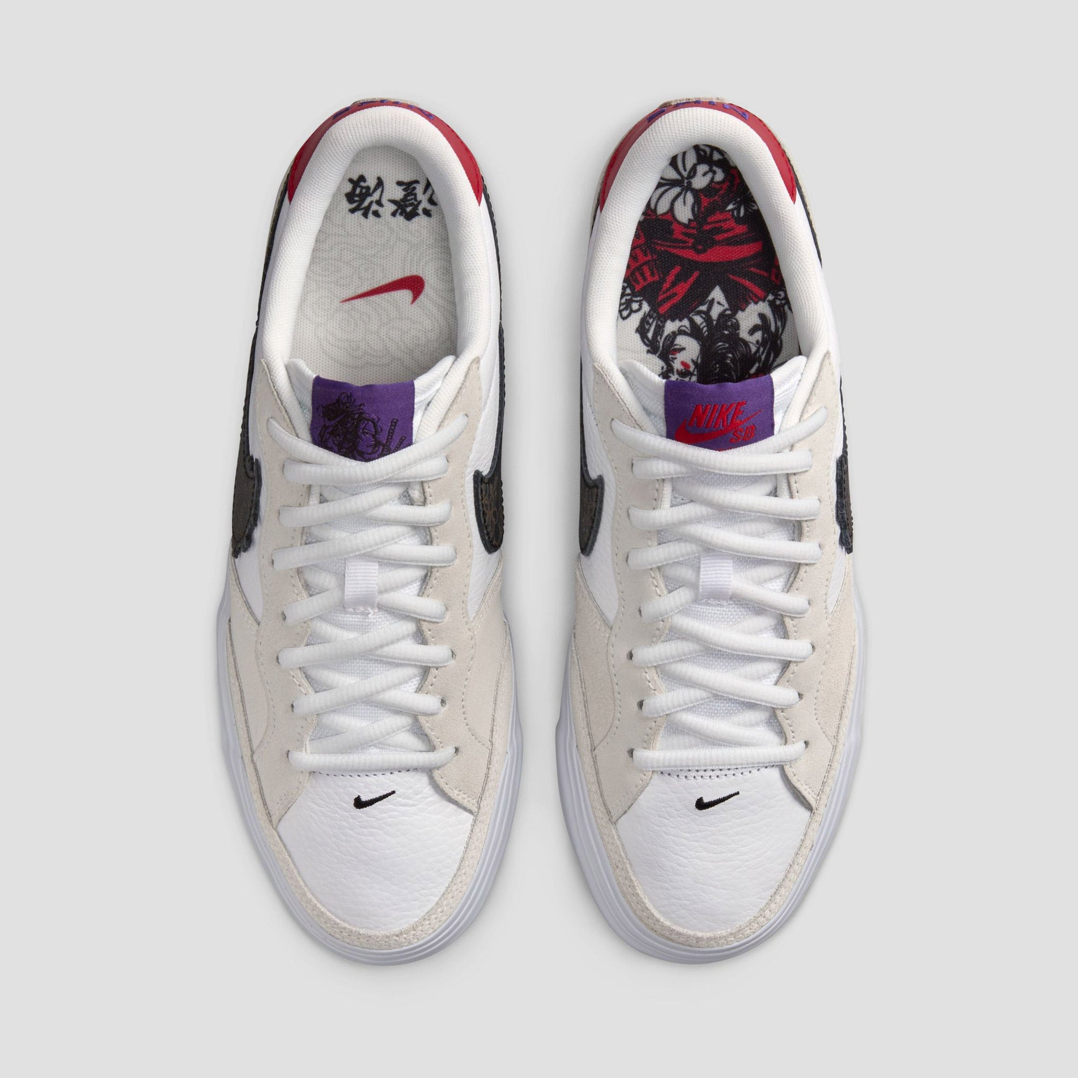 Nike SB Sky Brown Zoom Pogo Plus Skate Shoes White