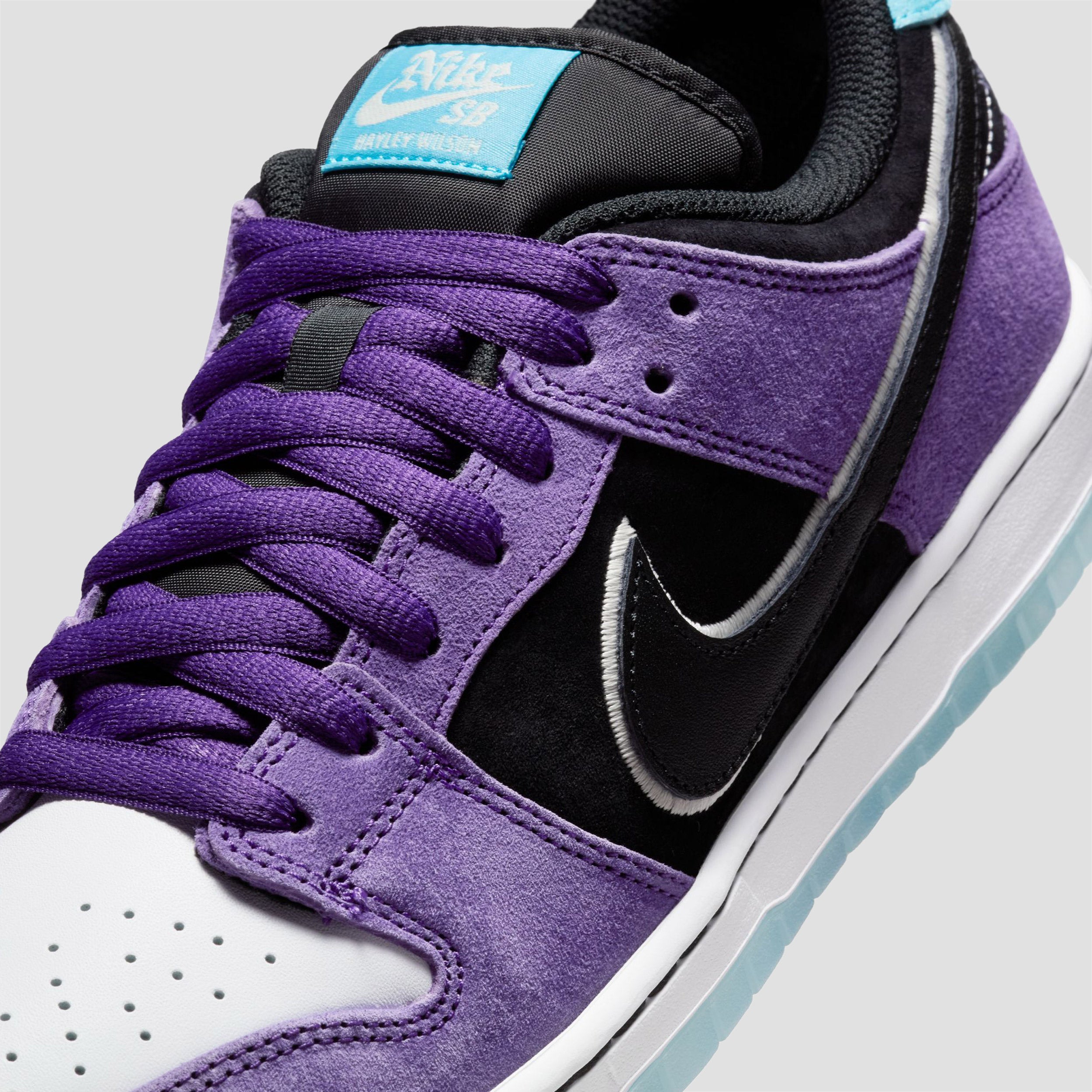 Nike SB X Hayley Wilson Dunk Low Pro Skate Shoes Court Purple / Black –  Slam City Skates