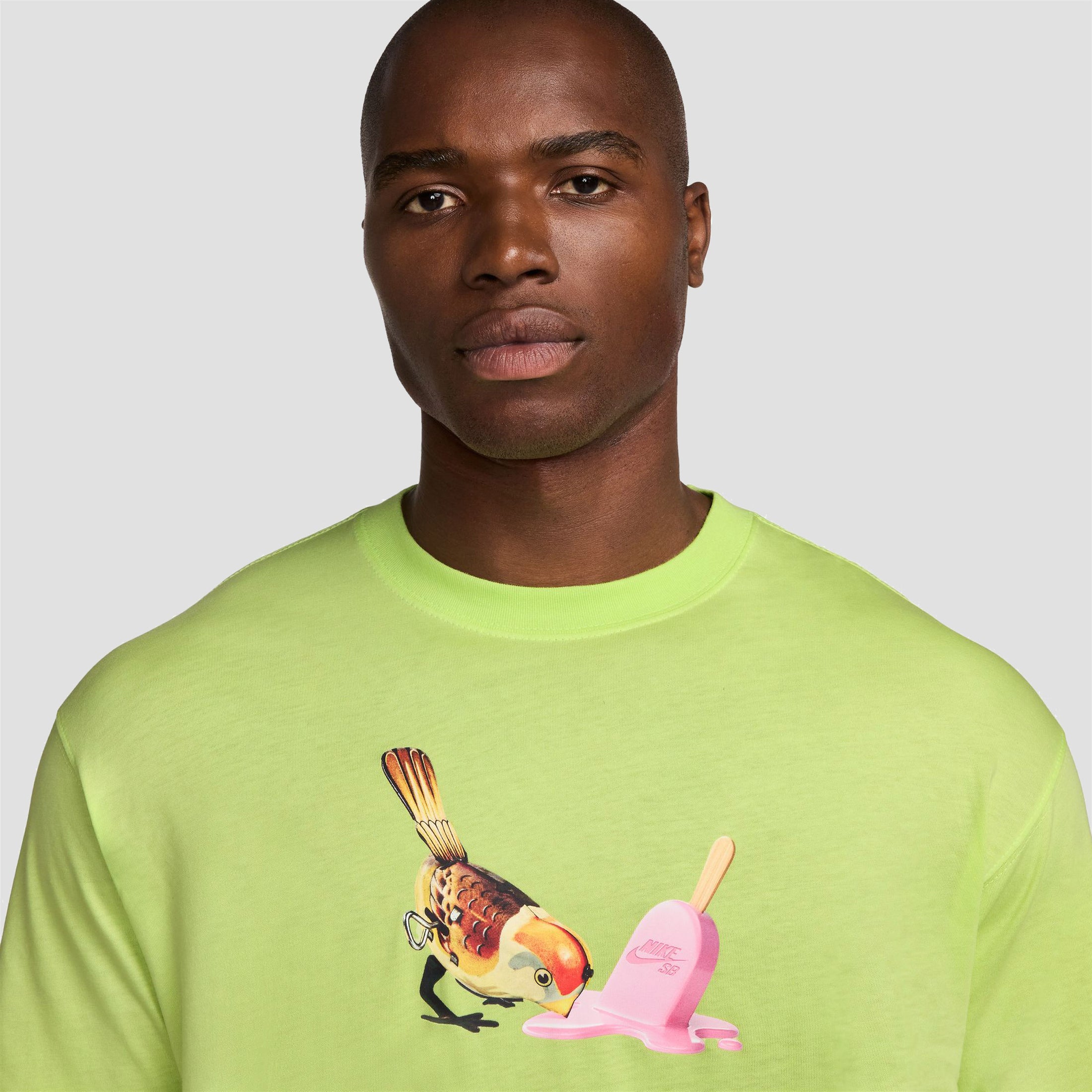 Nike SB OC Ice Cream Max90 Skate T-Shirt Light Lemon Twist