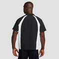 Load image into Gallery viewer, Nike SB Dri-Fit Bowler Woven Shortsleeve Shirt Black / White / White
