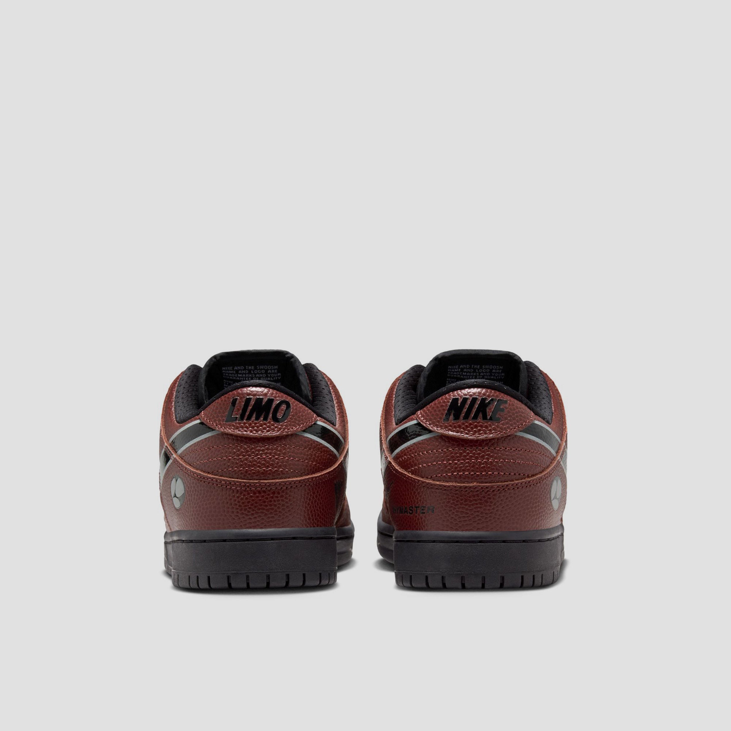 Nike SB X Limosine Dunk Low Pro Skate Shoes Dark Pony / Black