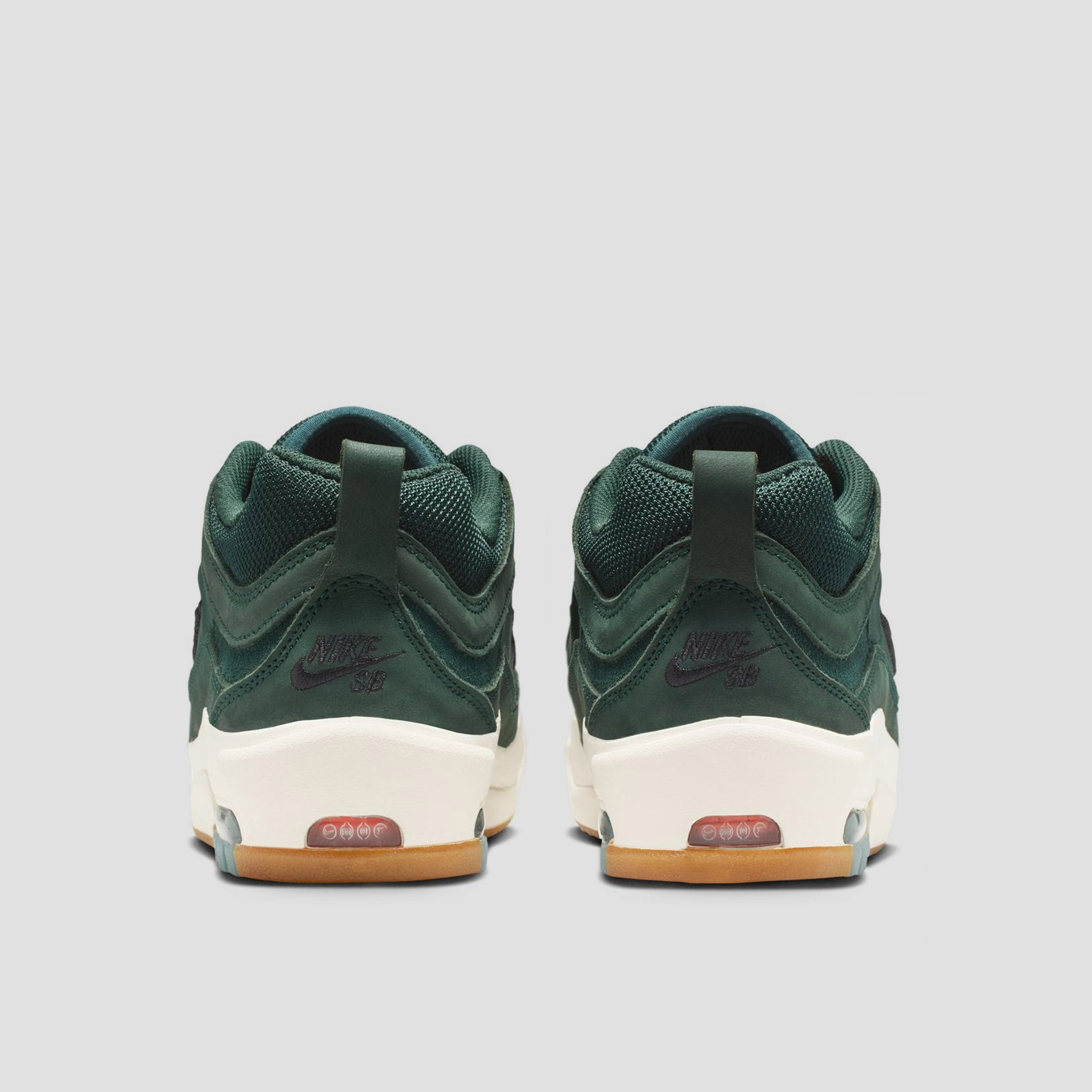 Nike Air Max Ishod ISO Skate Shoes Deep Fir / Black Fir Sail