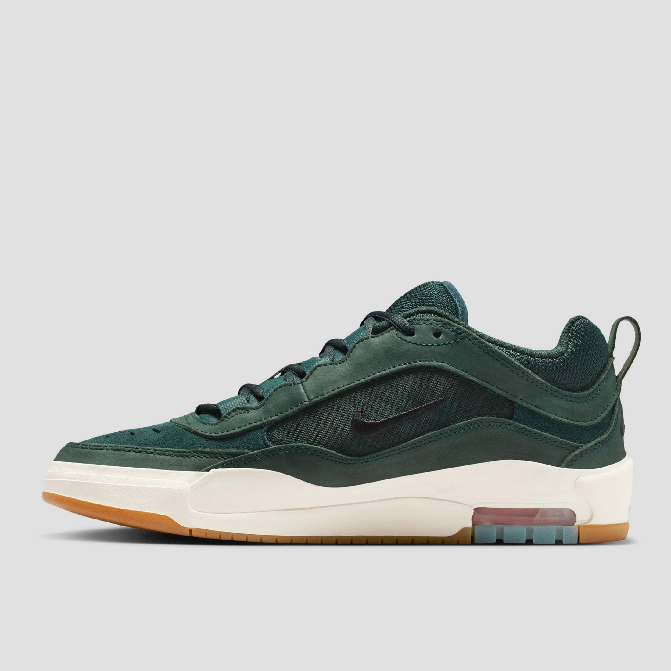 Nike Air Max Ishod ISO Skate Shoes Deep Fir / Black Fir Sail