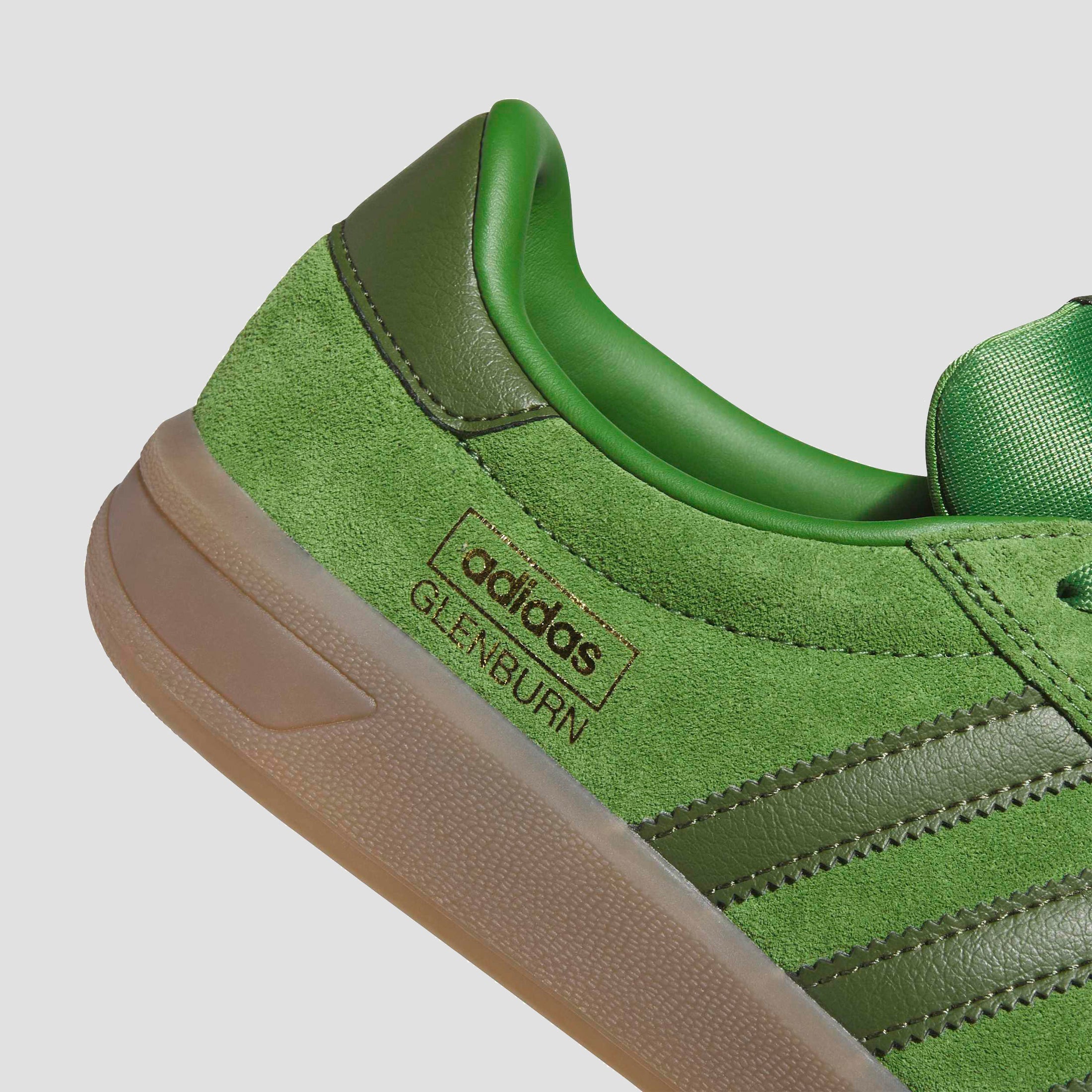 Adidas Glenburn Skate Shoes Core Green / Wild Pine / Gum