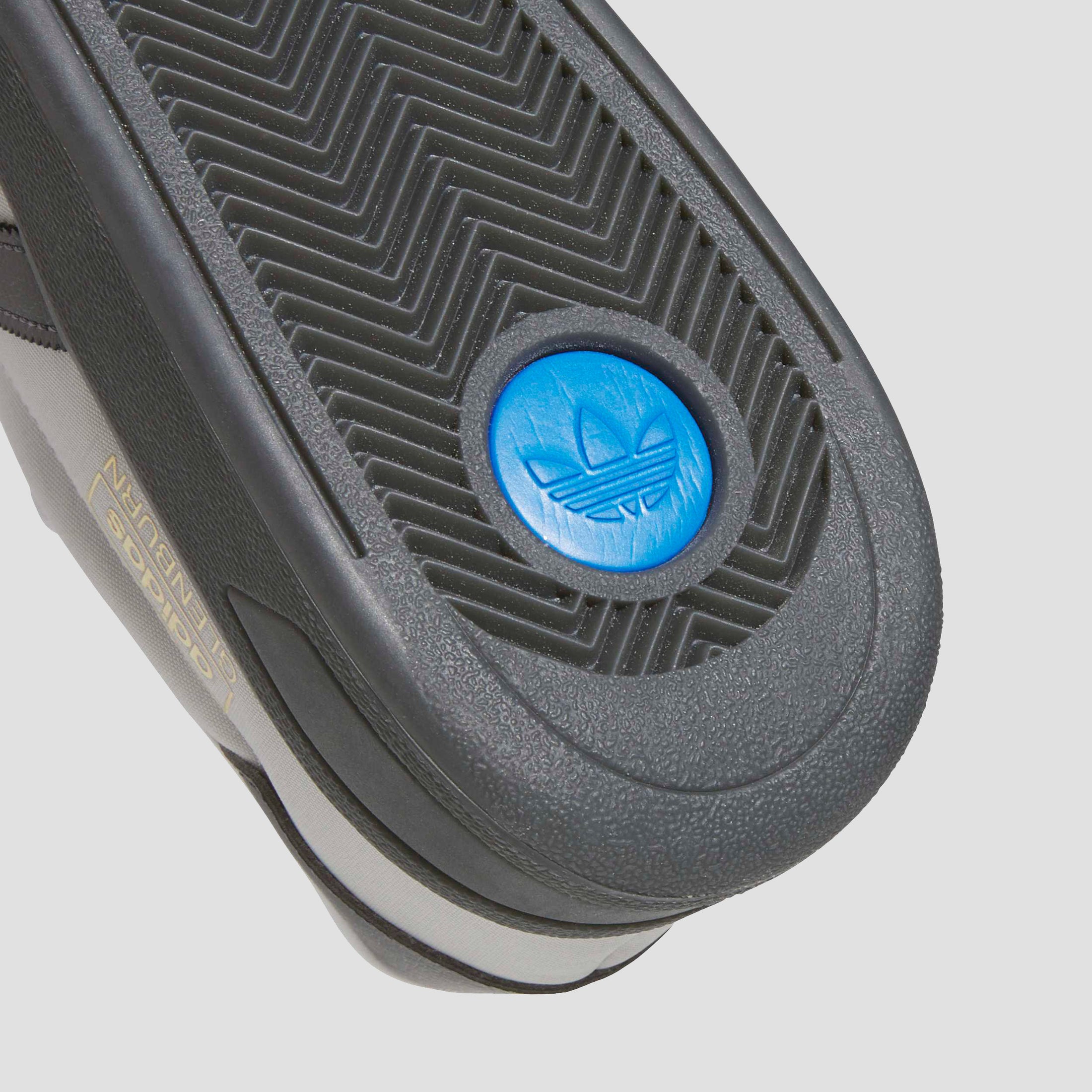 Adidas Glenburn Skate Shoes Grey Two / Carbon / Bluebird