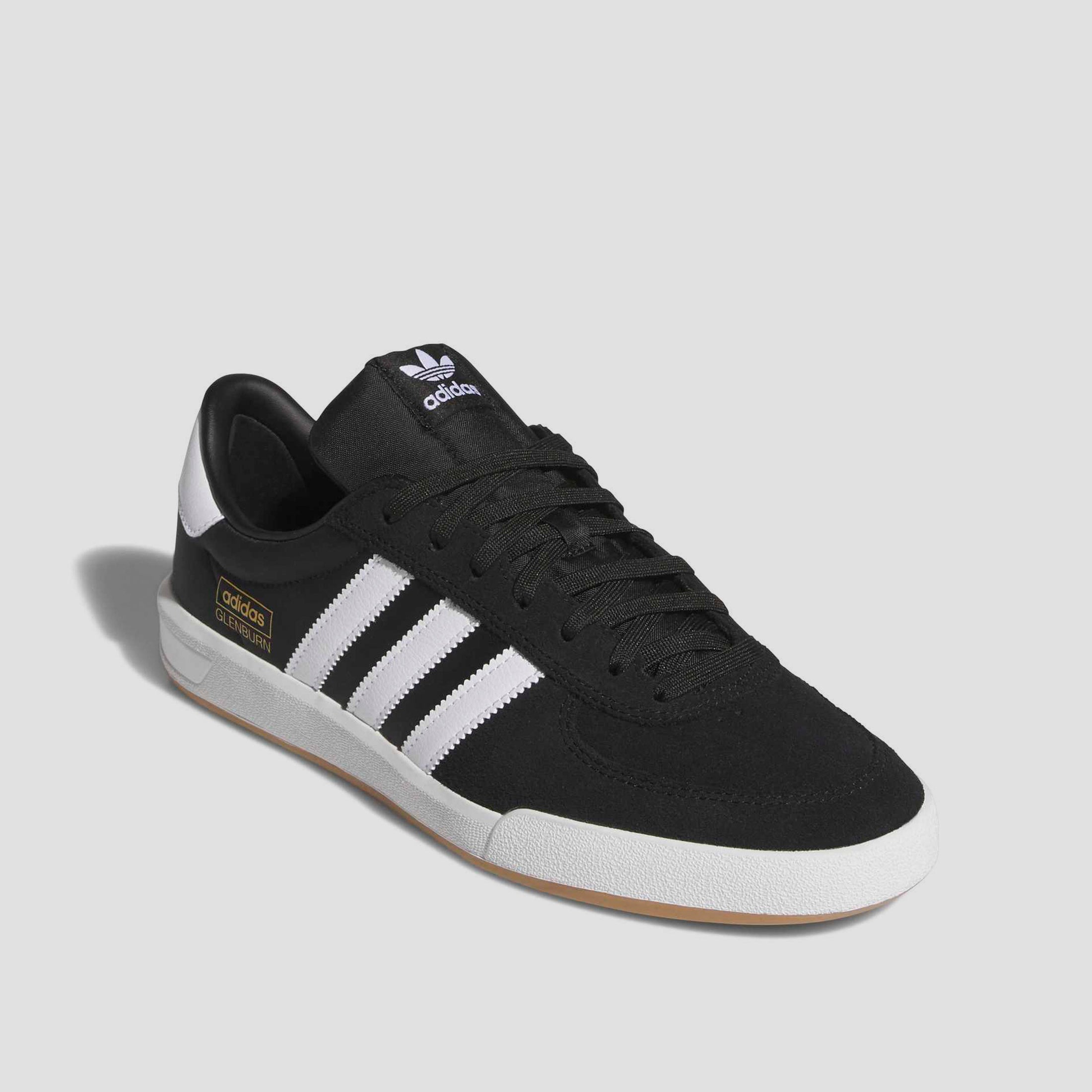 Adidas Glenburn Skate Shoes Core Black / Footwear White / Gum