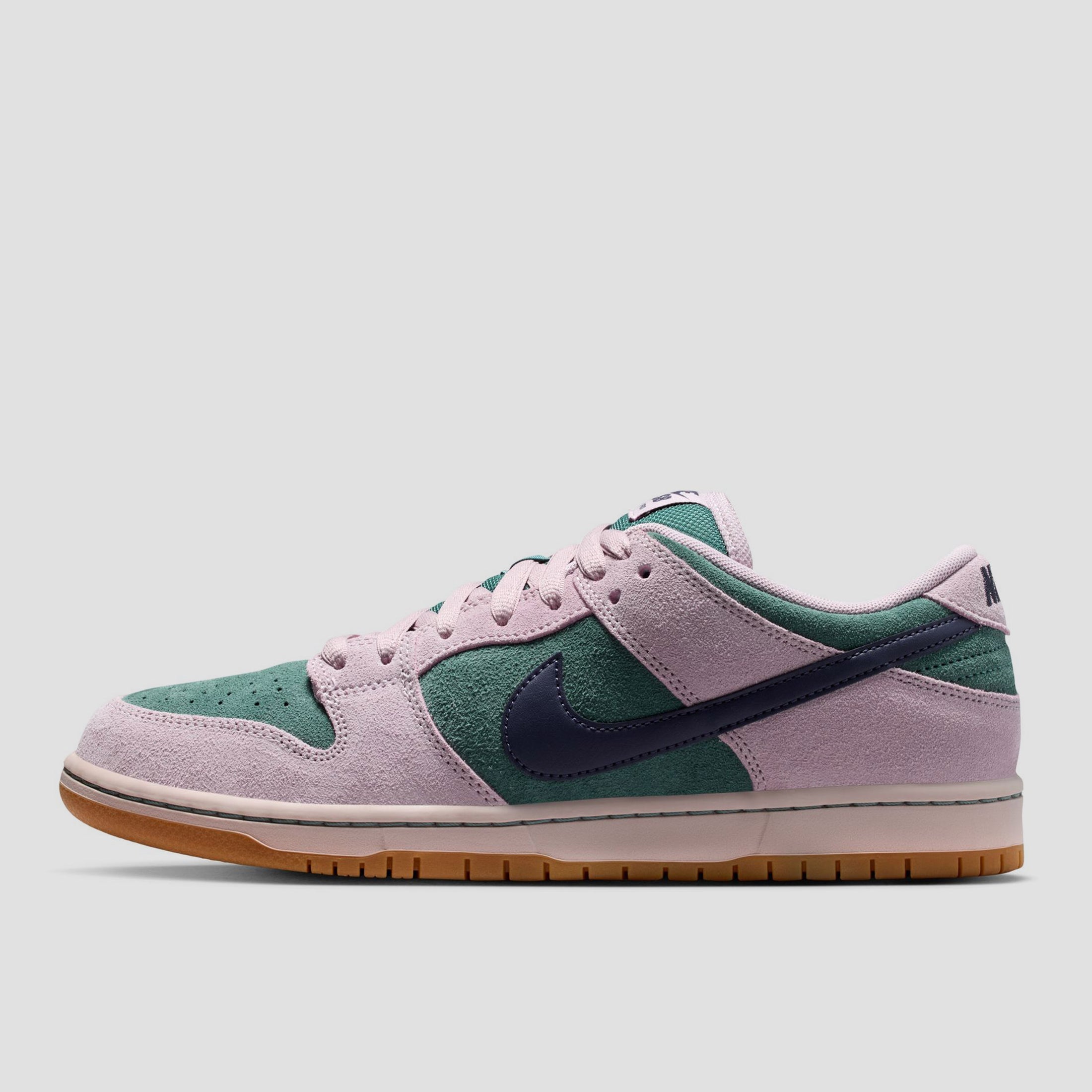 Nike SB Dunk Low Pro Skate Shoes Mineral Slate / Dark Raisin / Particle Rose
