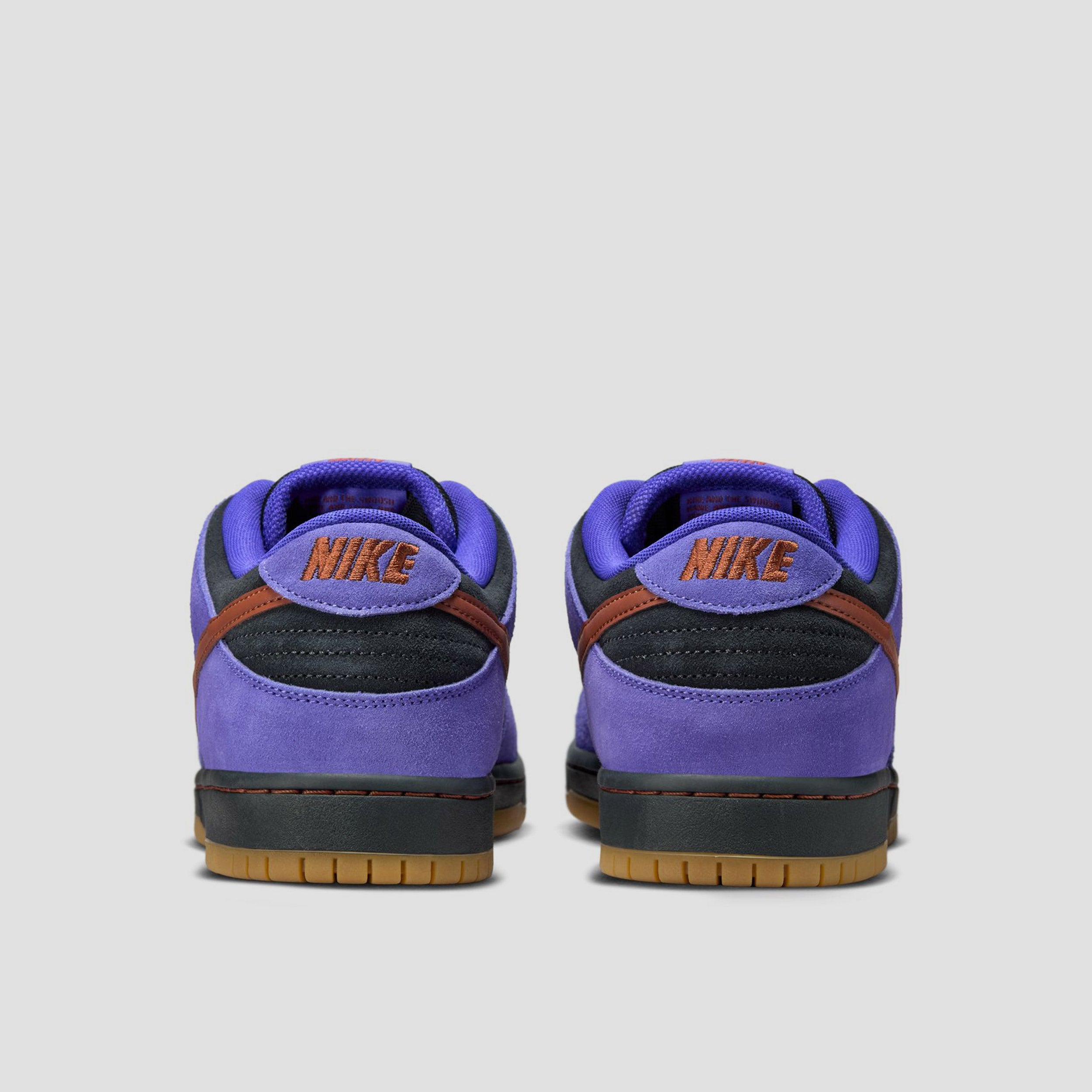 Nike SB Dunk Low Pro Skate Shoes Persian Violet / Cinnamon / Off