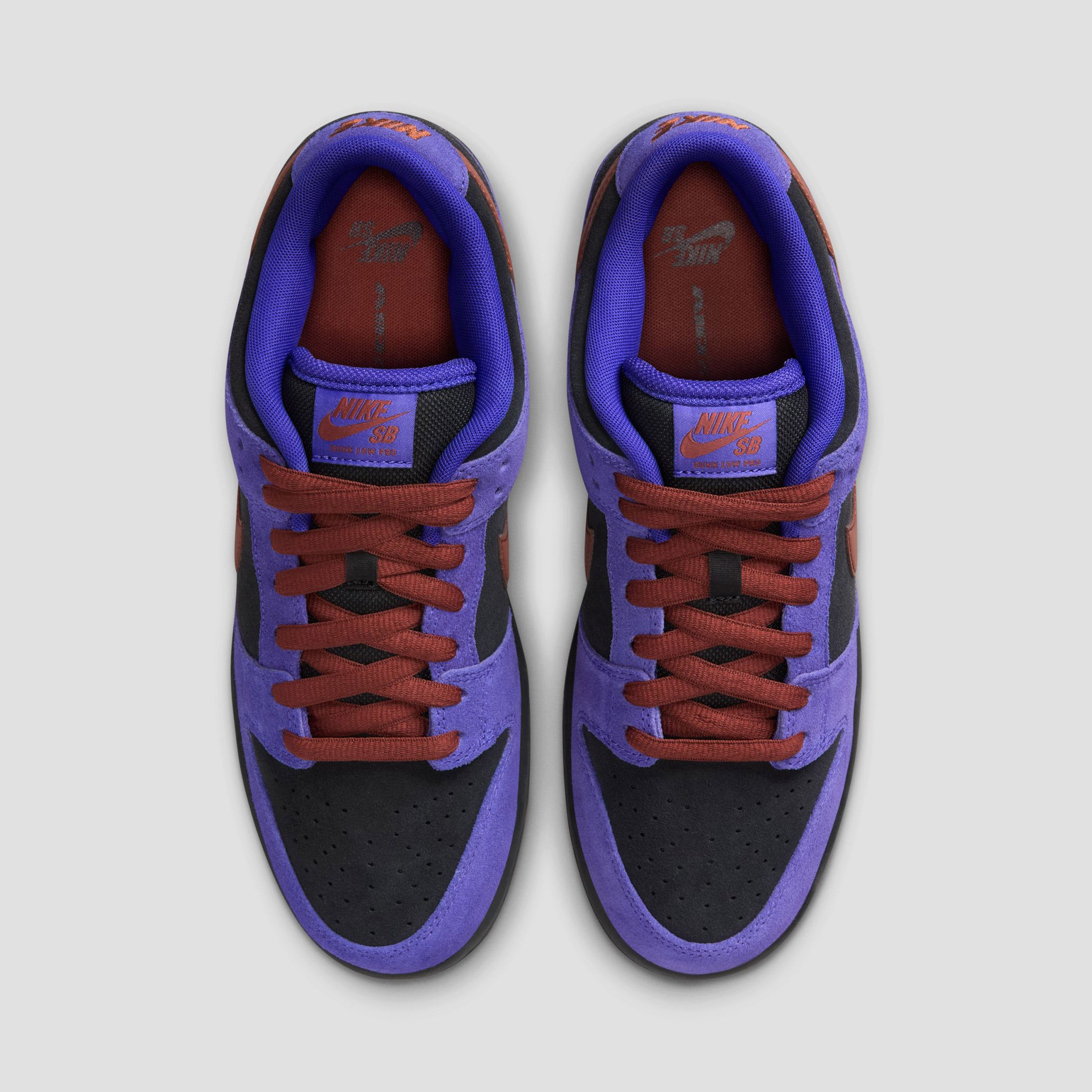 靴 NikeSB DunkLowProPersian Violet/Cinnamon Nike SB Dunk Low Pro Skate Shoes Persian Violet / Cinnamon / Off