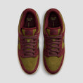 Load image into Gallery viewer, Nike SB Dunk Low Pro Skate Shoes Dark Team Red / Burgundy / Crush / Olive Flak
