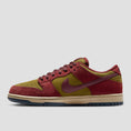 Load image into Gallery viewer, Nike SB Dunk Low Pro Skate Shoes Dark Team Red / Burgundy / Crush / Olive Flak
