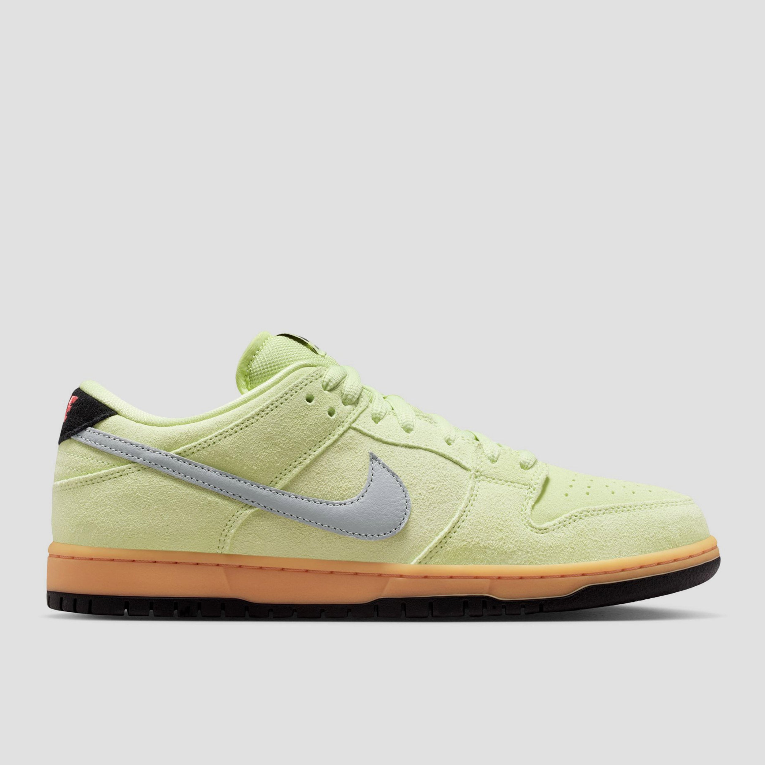 Nike SB Dunk Low Pro PRM Skate Shoes Light Liquid Lime / Wolf Grey