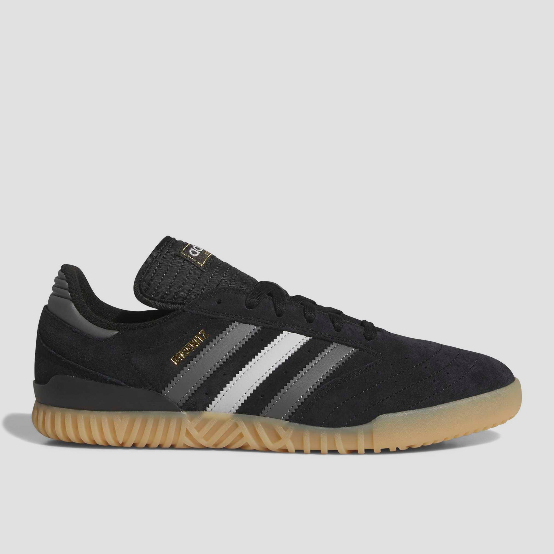 Adidas Busenitz Indoor Super Core Skate Shoes Black / Grey Four / Grey Two