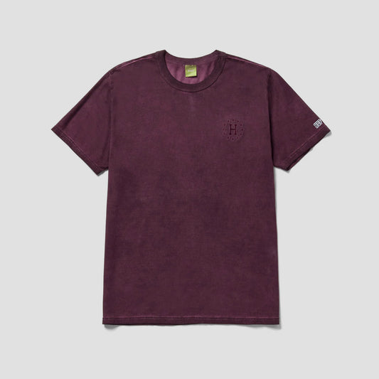 HUF 12 Galaxies Faded Shortsleeve Relaxed Top Wine
