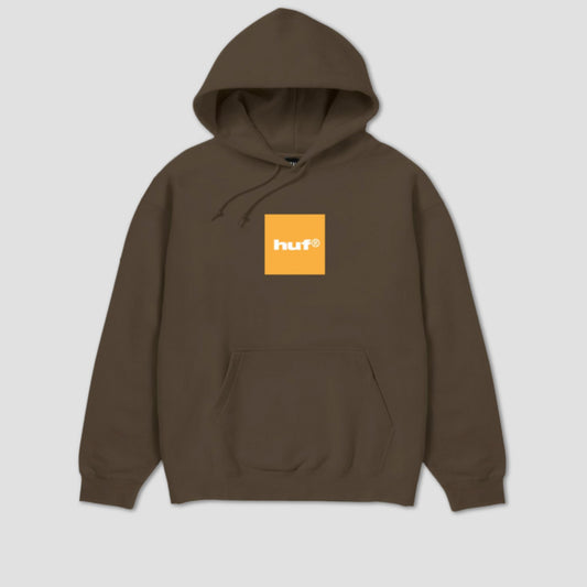 HUF 89 Box Logo Hood Chocolate