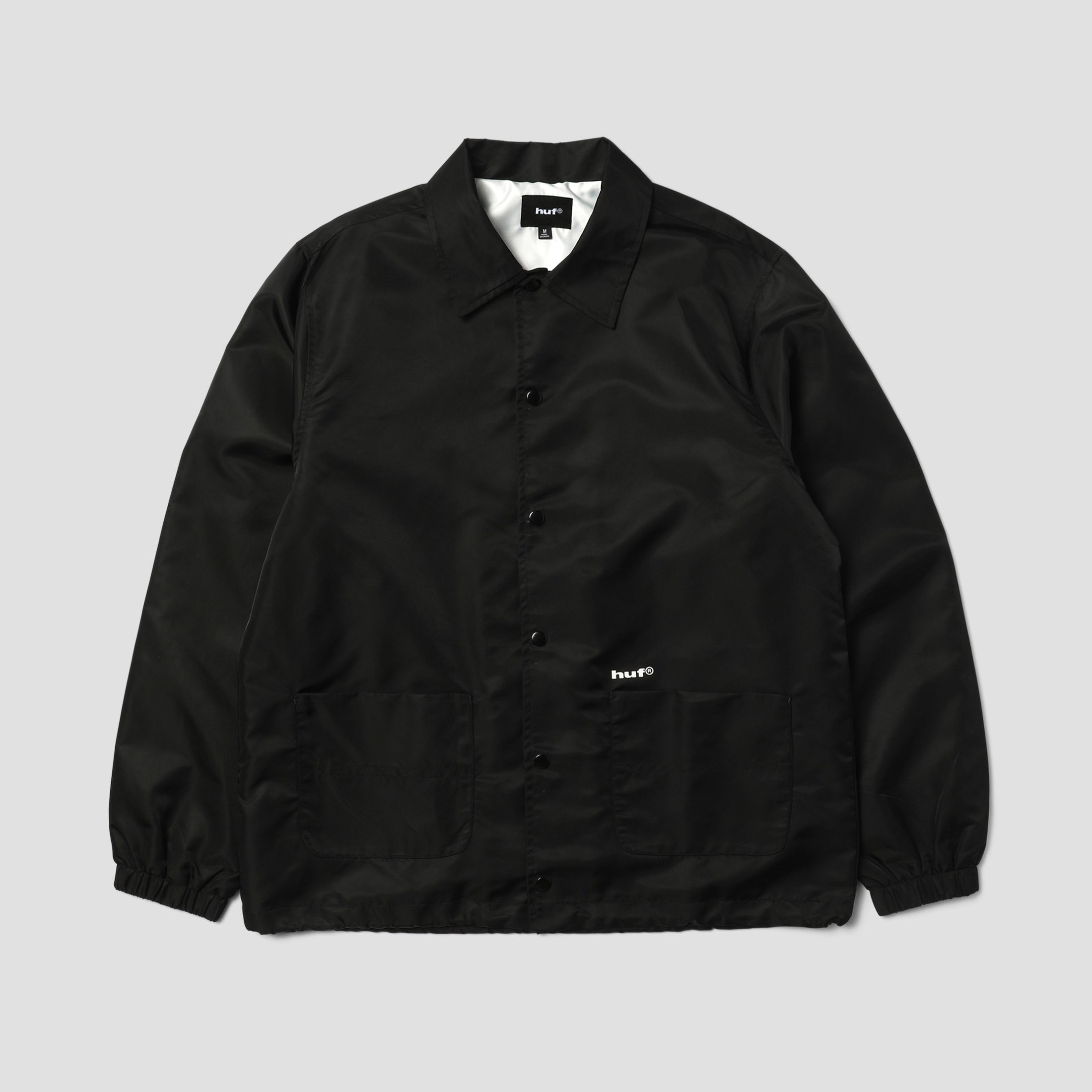 HUF 89 Coaches Jacket Black / White