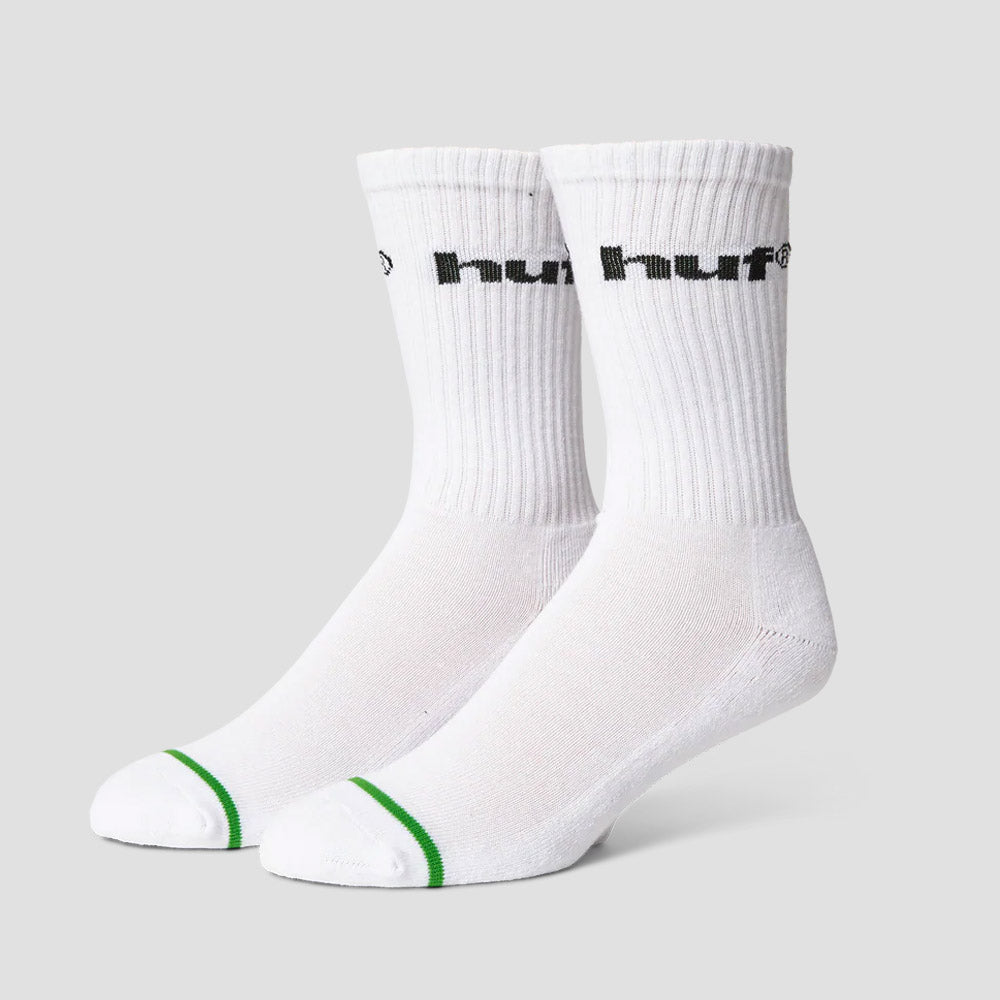 HUF 89 Crew Sock White