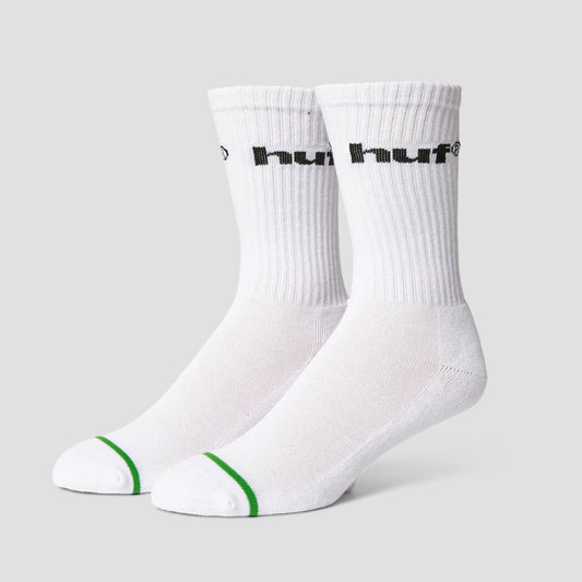 HUF 89 Crew Sock White