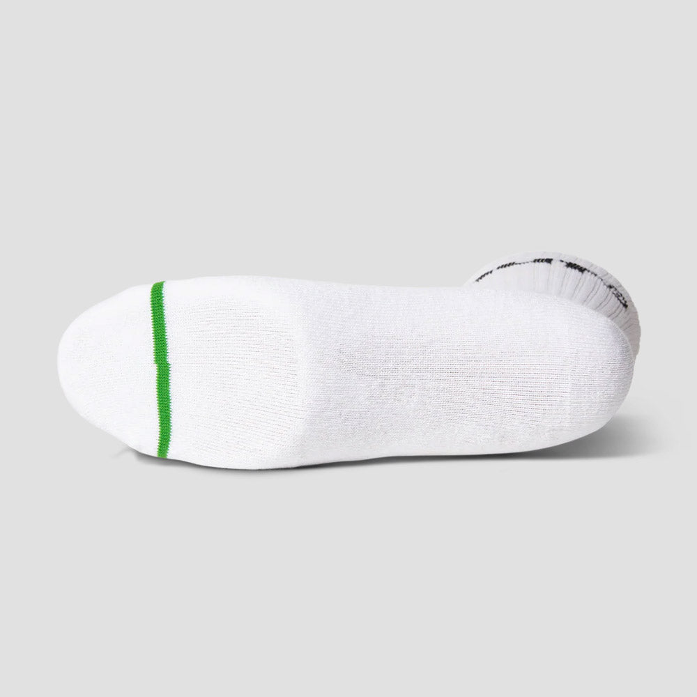 HUF 89 Crew Sock White