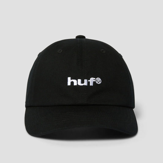 HUF 89 Embroidered 6 Panel Cv Hat Black / White