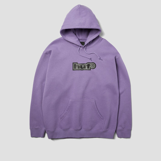 HUF 89 Outline Pullover Hoodie Dust Purple