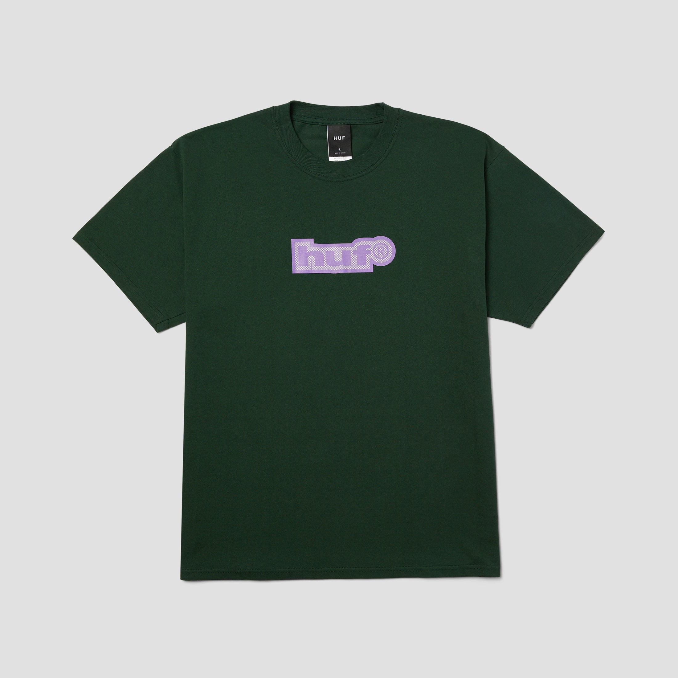 HUF 89 Outline T-Shirt Forest Green