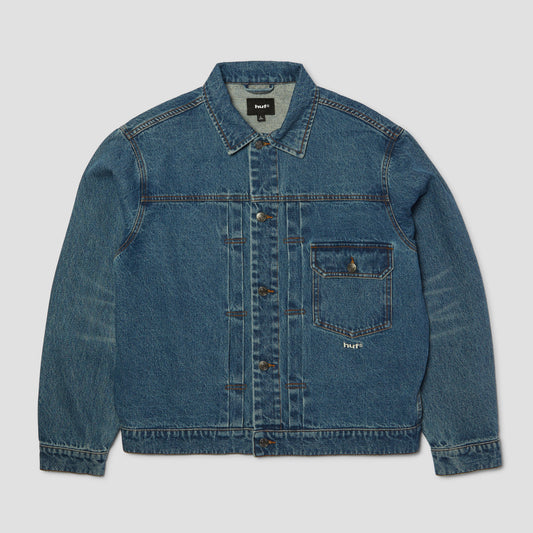 HUF 89 Trucker Jacket Indigo