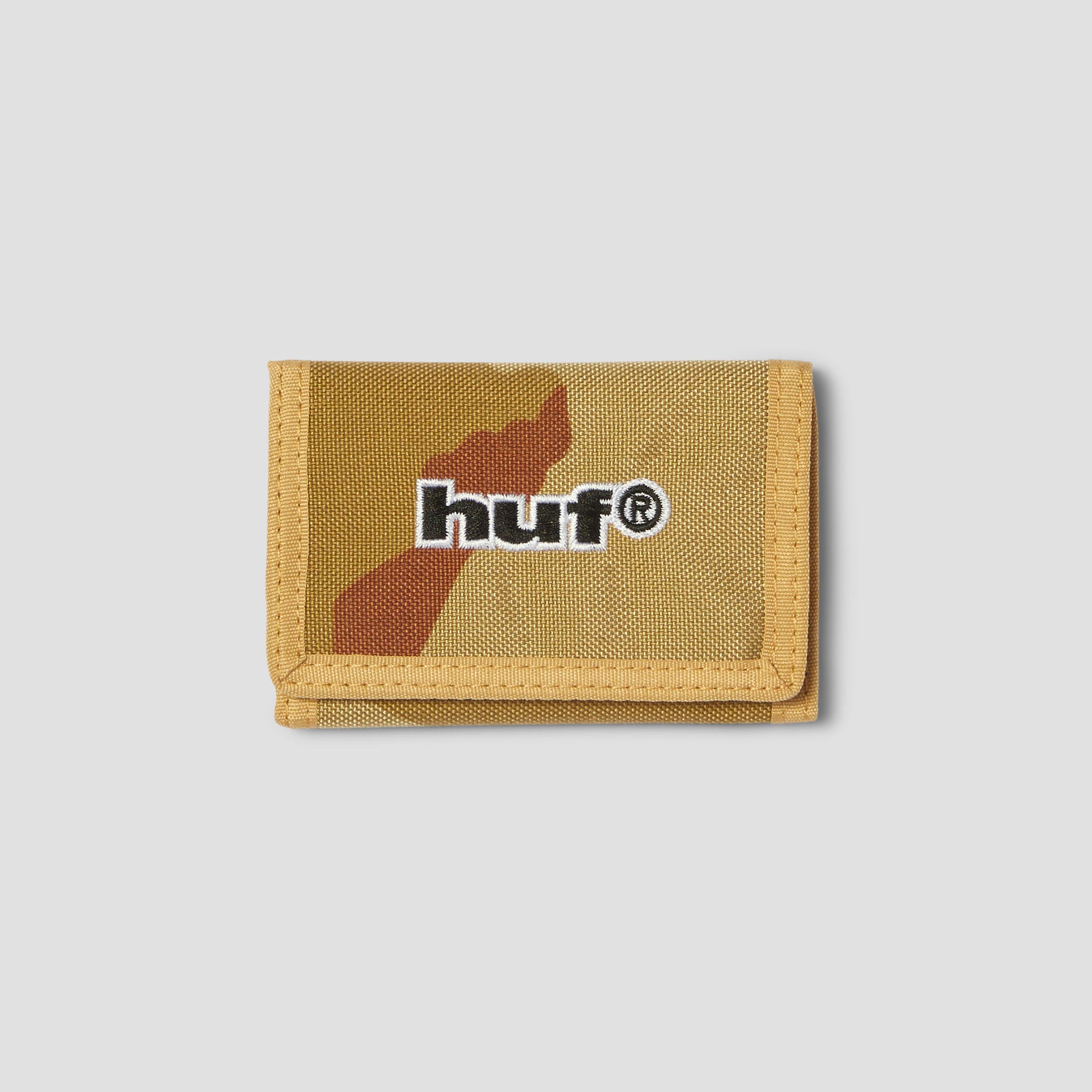 HUF 89 Wallet Brown Camo