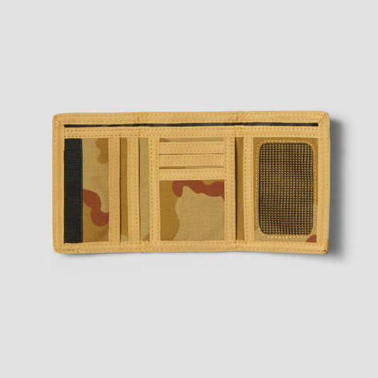 HUF 89 Wallet Brown Camo