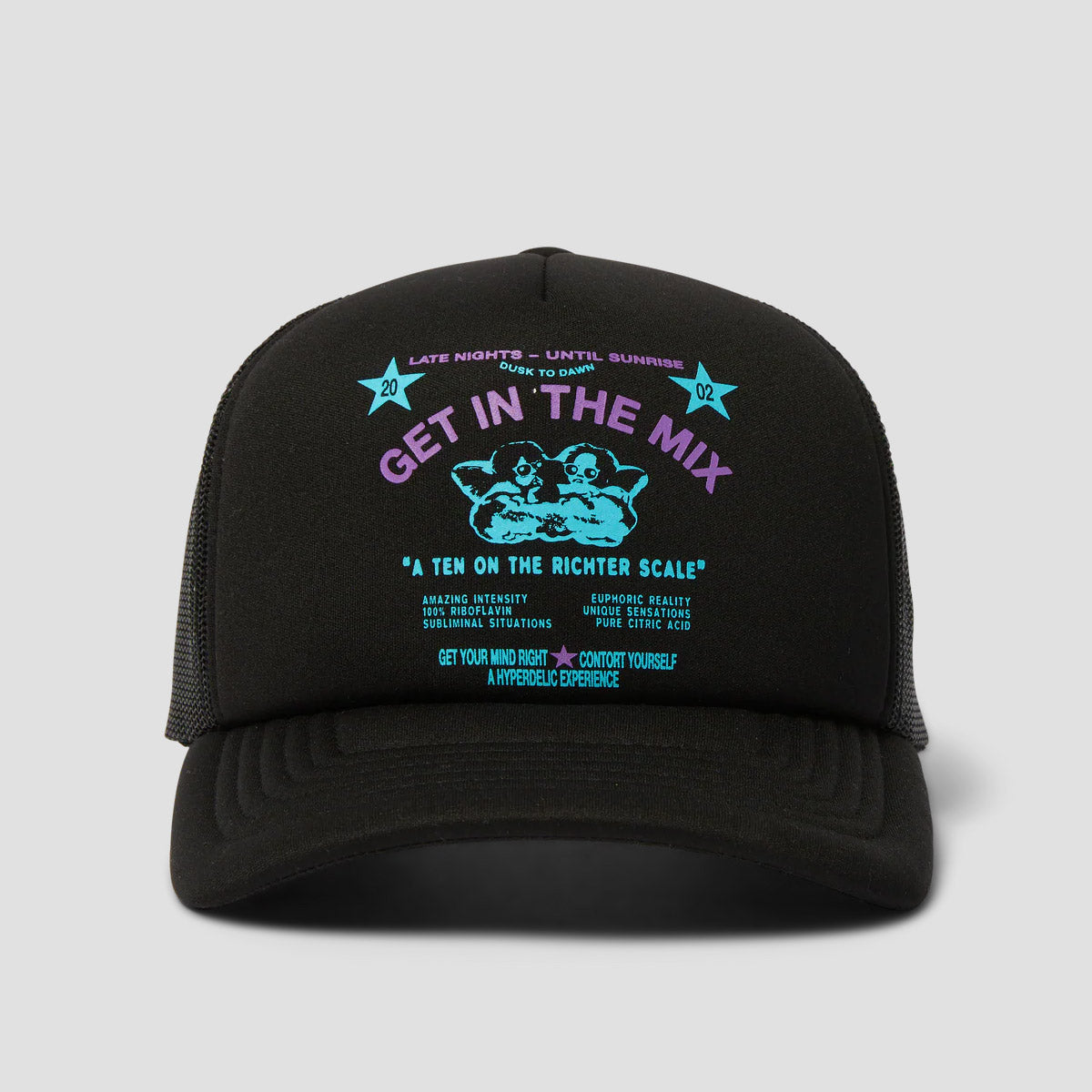 HUF After Midnight Trucker Black