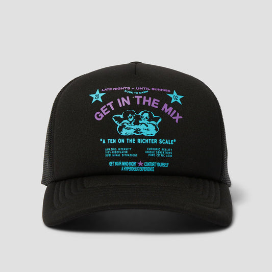 HUF After Midnight Trucker Black