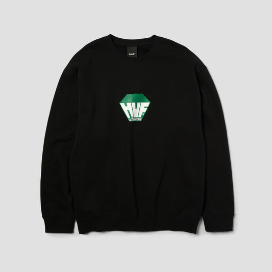 HUF Big Block Crew Black