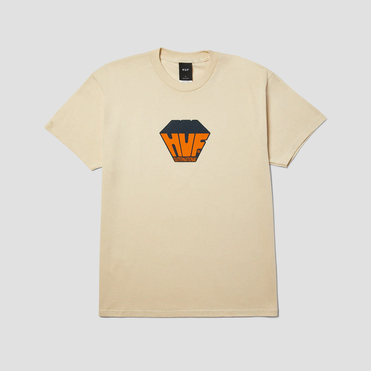 HUF Big Block T-Shirt Bleach