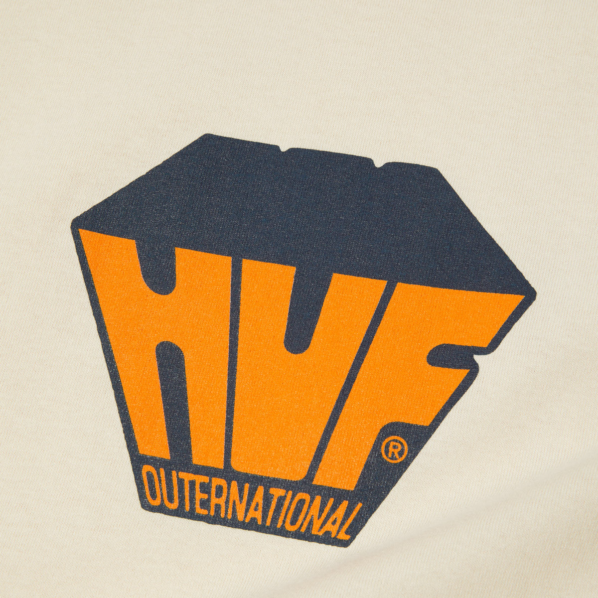 HUF Big Block T-Shirt Bleach