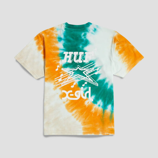 HUF Bless Up Tiedye Shortsleeve Relax T-Shirt Multi