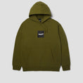 Load image into Gallery viewer, HUF Box Logo Pullover Hoodie Olive / Black
