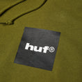 Load image into Gallery viewer, HUF Box Logo Pullover Hoodie Olive / Black
