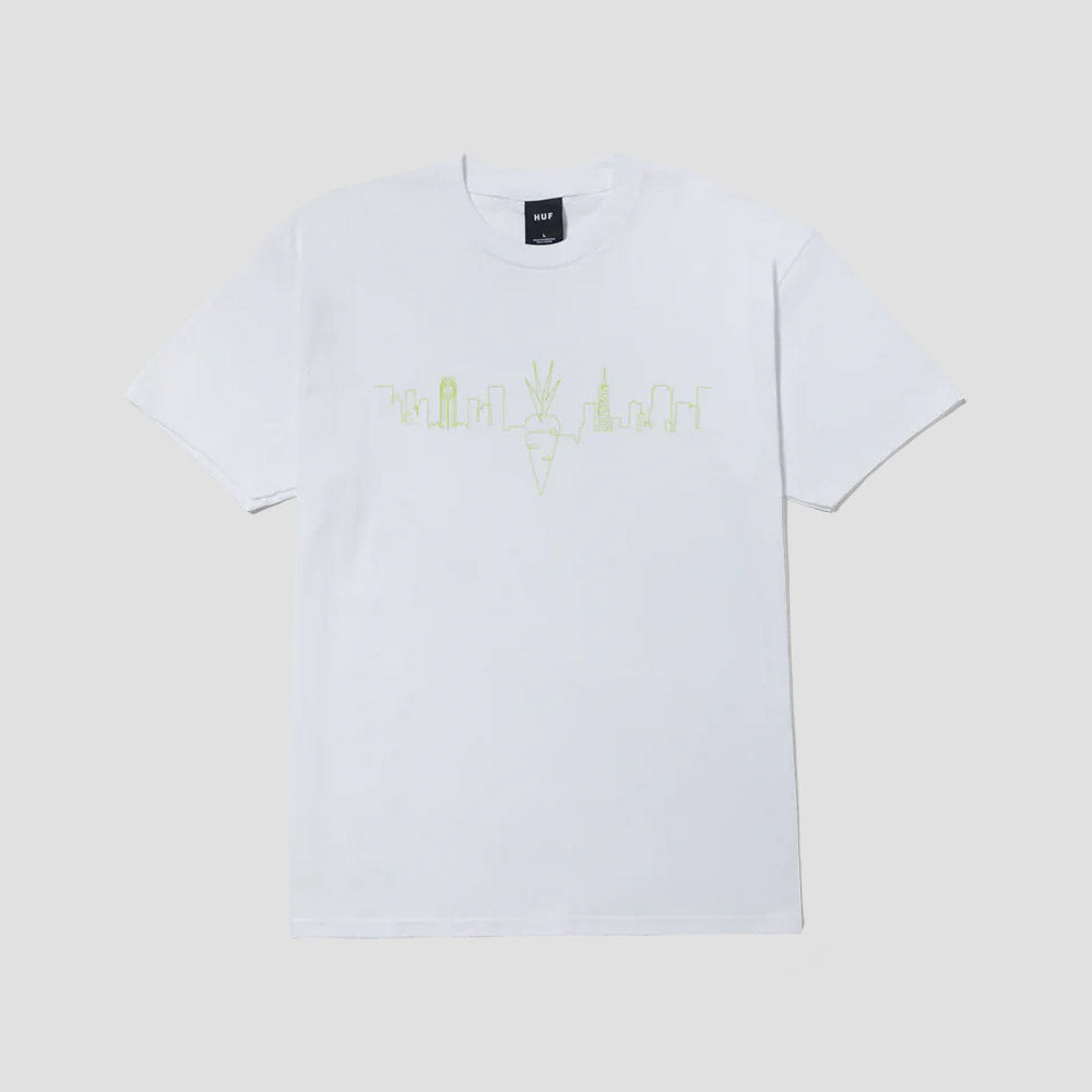 HUF Carrot Skyline T-Shirt White