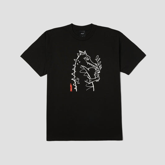 HUF Cash Dragon T-Shirt Black