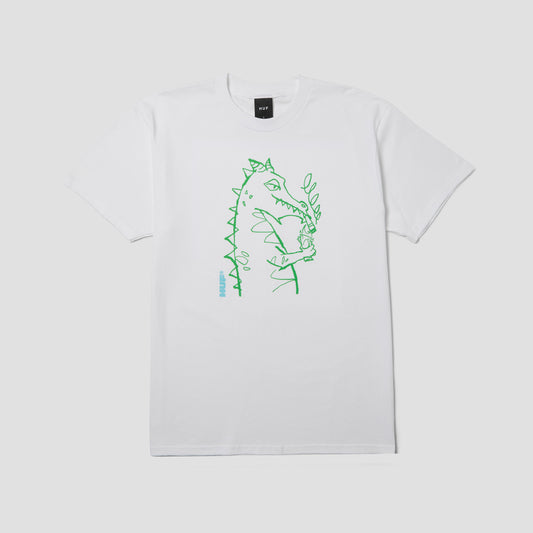 HUF Cash Dragon T-Shirt White
