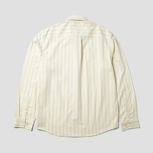 HUF Classic Arch Longsleeve Oxford Shirt Bleach