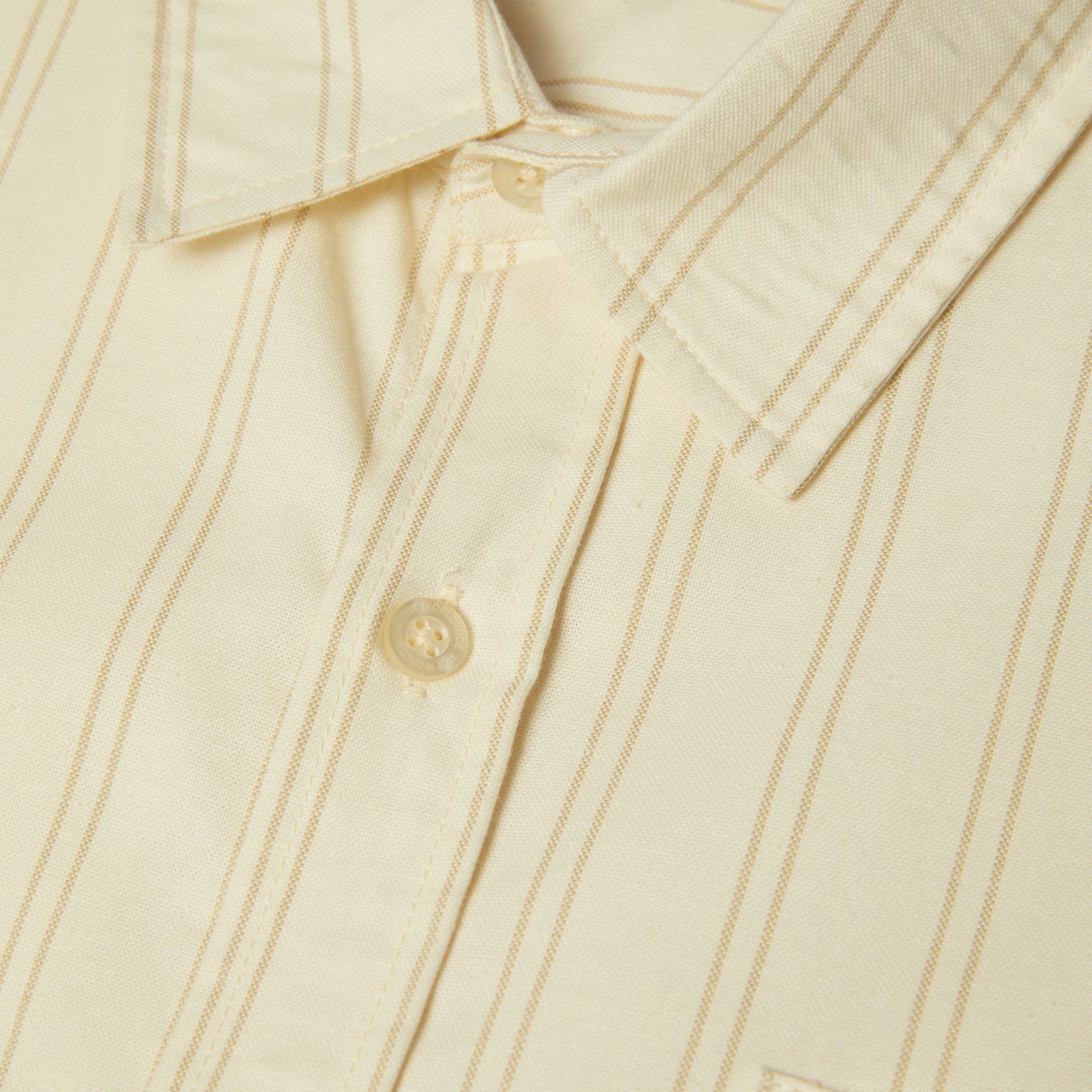 HUF Classic Arch Longsleeve Oxford Shirt Bleach