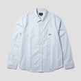 Load image into Gallery viewer, HUF Classic Arch Longsleeve Oxford Shirt Light Blue
