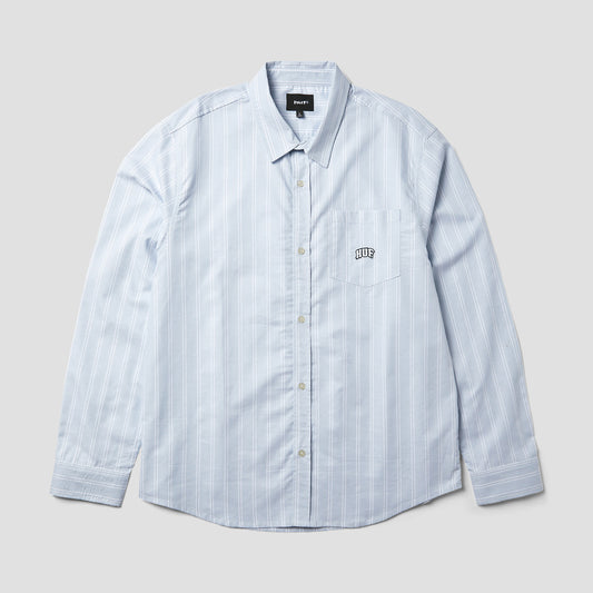 HUF Classic Arch Longsleeve Oxford Shirt Light Blue