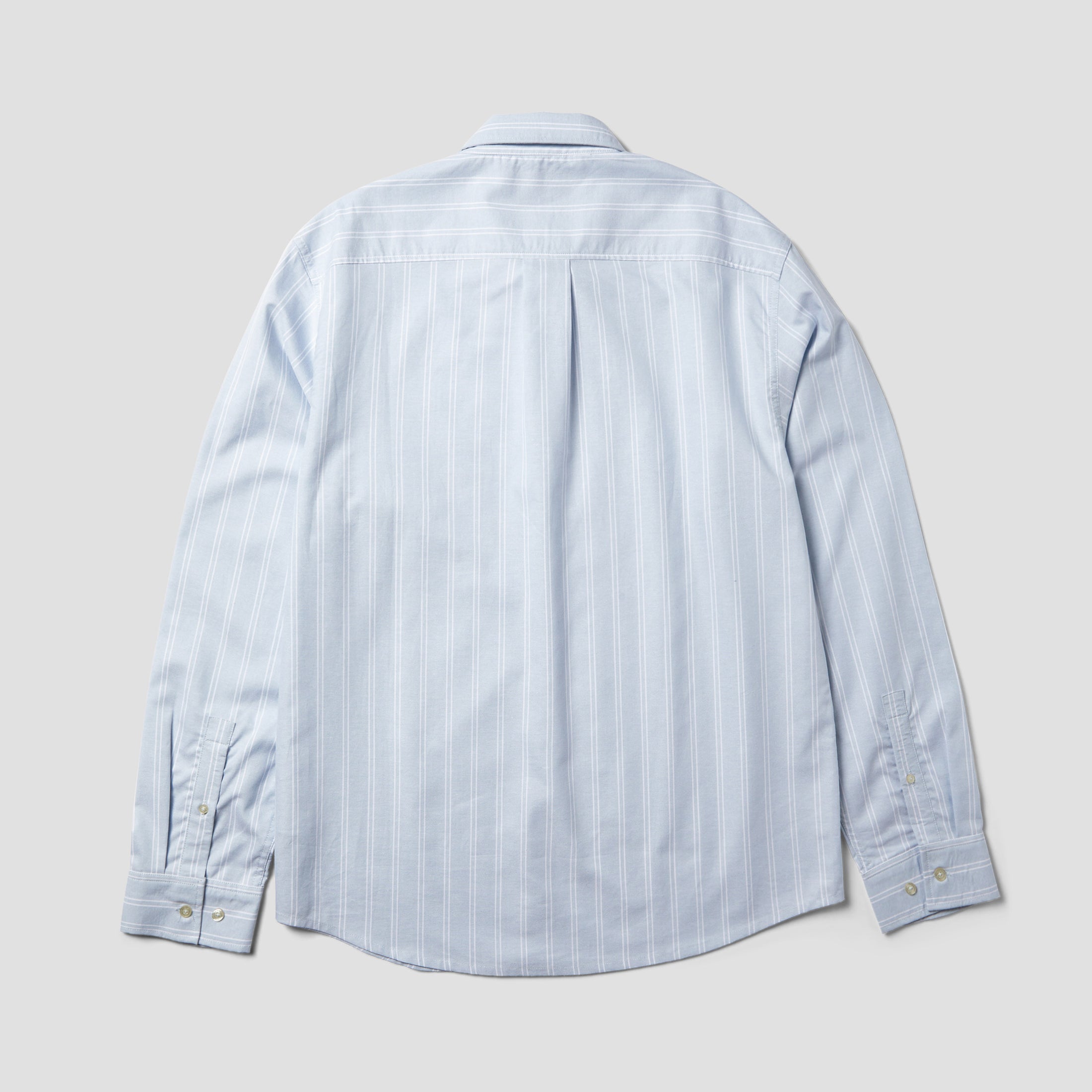 HUF Classic Arch Longsleeve Oxford Shirt Light Blue