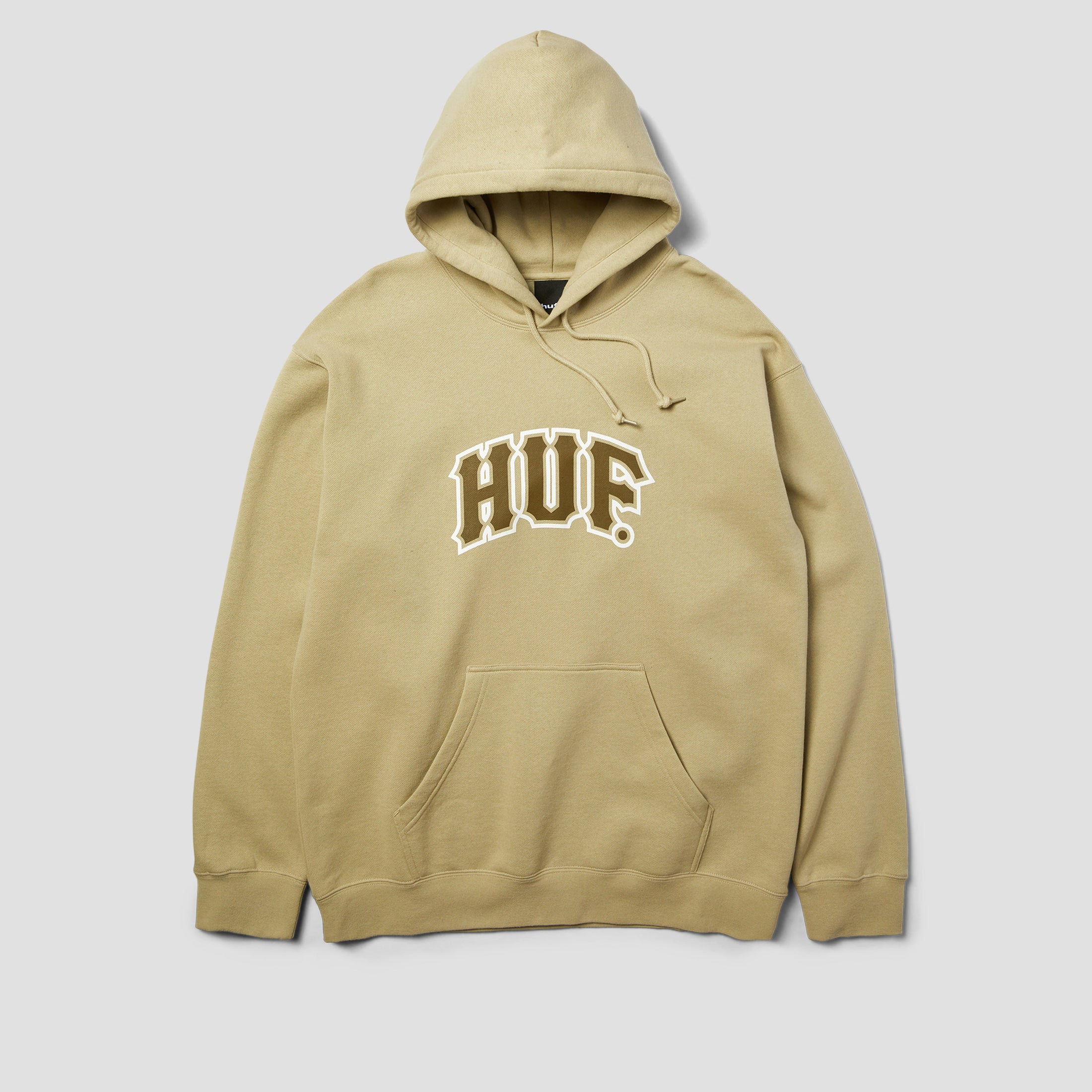 HUF Classic Arch Pullover Hoodie Sand