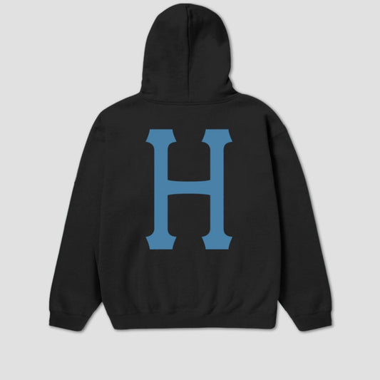 HUF Classic H Hood Black