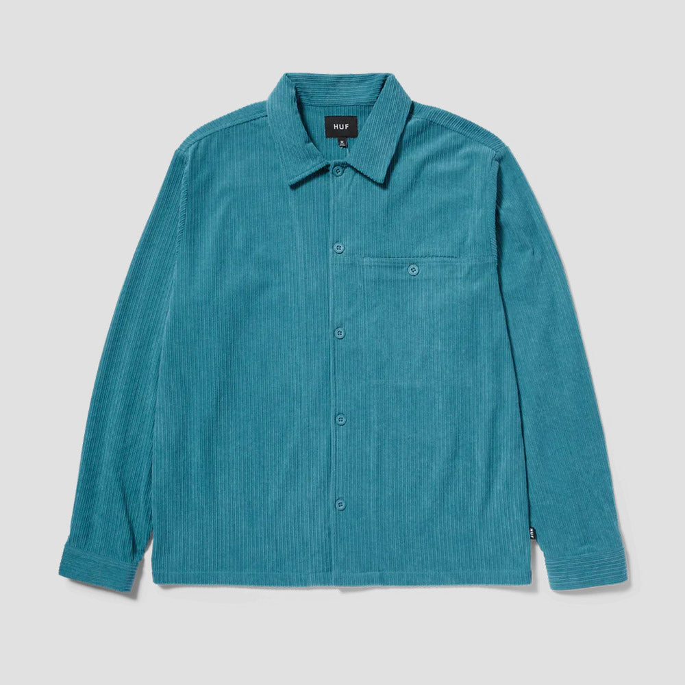 HUF Co Corduroy Overshirt Dark Teal