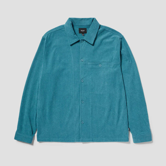 HUF Co Corduroy Overshirt Dark Teal